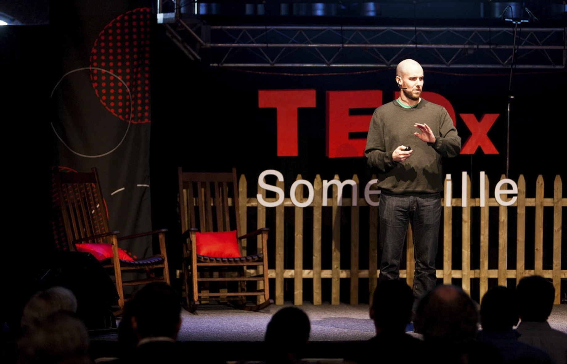 behavior scientist Michael I Norton delivering a TED Talk
